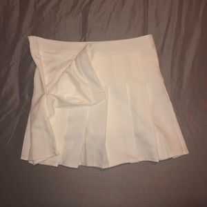 White tennis/school girl skirt